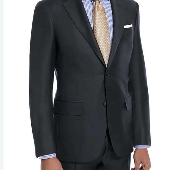 Canali pure wool Classic Black Suit